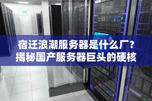 宿迁浪潮服务器是什么厂？揭秘国产服务器巨头的硬核实力！