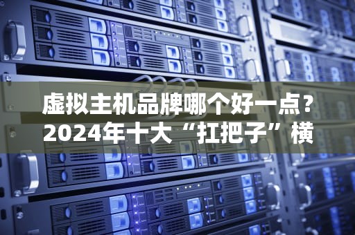 虚拟主机品牌哪个好一点？2024年十大“扛把子”横评，小白避坑指南！