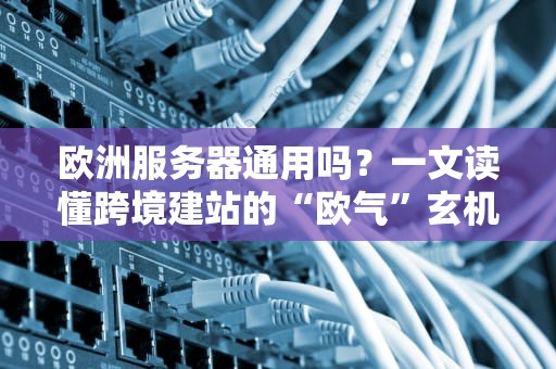 欧洲服务器通用吗？一文读懂跨境建站的“欧气”玄机！