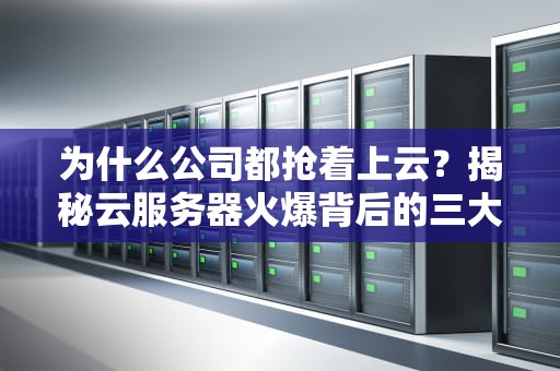 为什么公司都抢着上云？揭秘云服务器火爆背后的三大真相！
