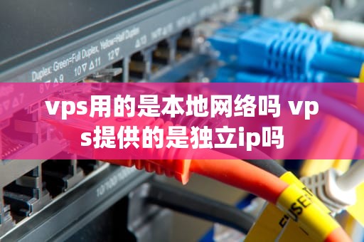 vps用的是本地网络吗 vps提供的是独立ip吗