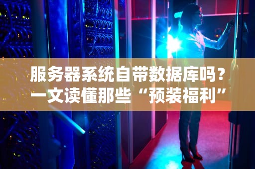 服务器系统自带数据库吗？一文读懂那些“预装福利”与“隐藏坑”
