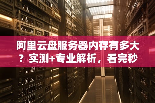 阿里云盘服务器内存有多大？实测+专业解析，看完秒懂！