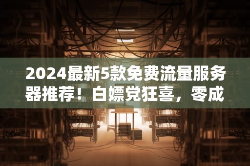2024最新5款免费流量服务器推荐！白嫖党狂喜，零成本也能起飞！
