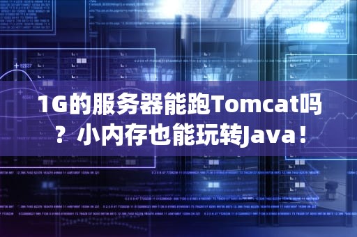 1G的服务器能跑Tomcat吗？小内存也能玩转Java！