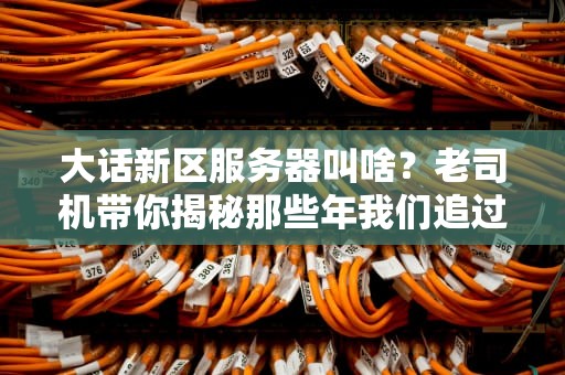 大话新区服务器叫啥？老司机带你揭秘那些年我们追过的爆服！