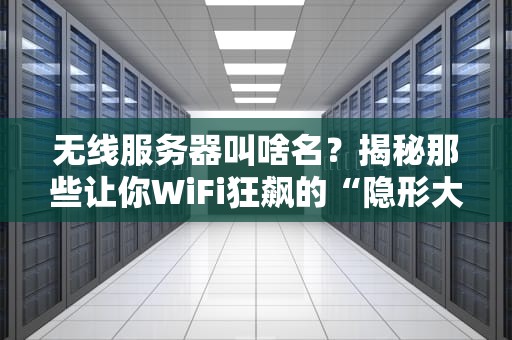无线服务器叫啥名？揭秘那些让你WiFi狂飙的“隐形大佬”