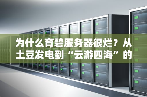 为什么育碧服务器很烂？从土豆发电到“云游四海”的硬核吐槽