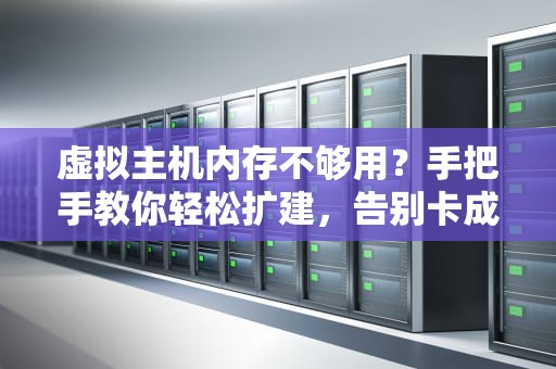 虚拟主机内存不够用？手把手教你轻松扩建，告别卡成狗！