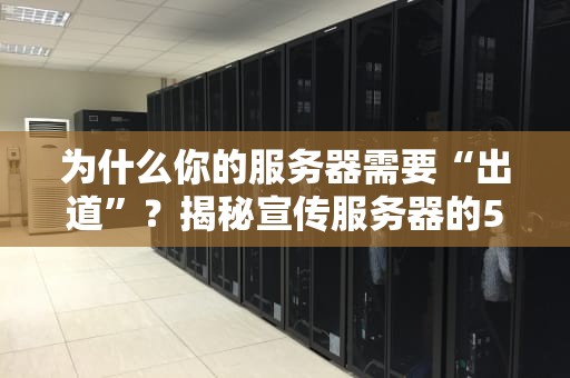 为什么你的服务器需要“出道”？揭秘宣传服务器的5大硬核理由！