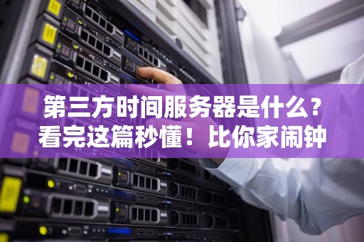第三方时间服务器是什么？看完这篇秒懂！比你家闹钟还准的“时间管家”