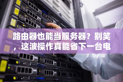 路由器也能当服务器？别笑，这波操作真能省下一台电脑钱！