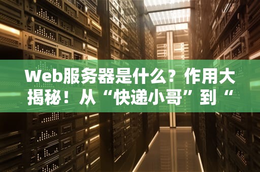 Web服务器是什么？作用大揭秘！从“快递小哥”到“数据管家”的奇妙之旅