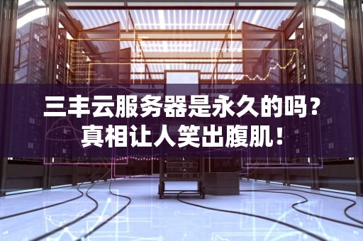 三丰云服务器是永久的吗？真相让人笑出腹肌！