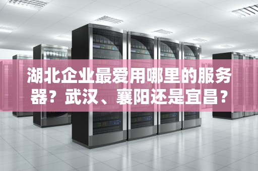 湖北企业最爱用哪里的服务器？武汉、襄阳还是宜昌？