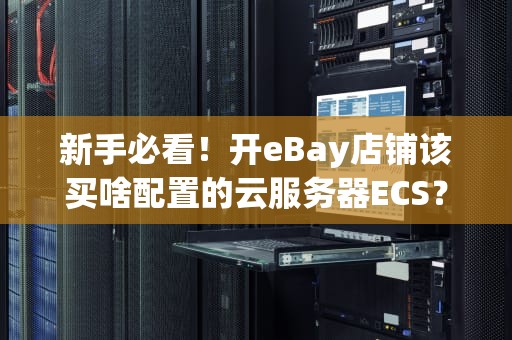 新手必看！开eBay店铺该买啥配置的云服务器ECS？老司机吐血推荐