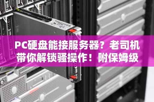 PC硬盘能接服务器？老司机带你解锁骚操作！附保姆级避坑指南