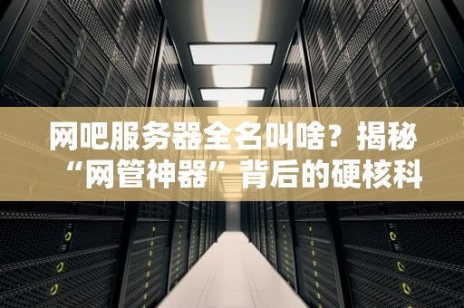 网吧服务器全名叫啥？揭秘“网管神器”背后的硬核科技！