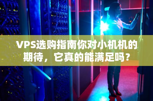 VPS选购指南你对小机机的期待，它真的能满足吗？