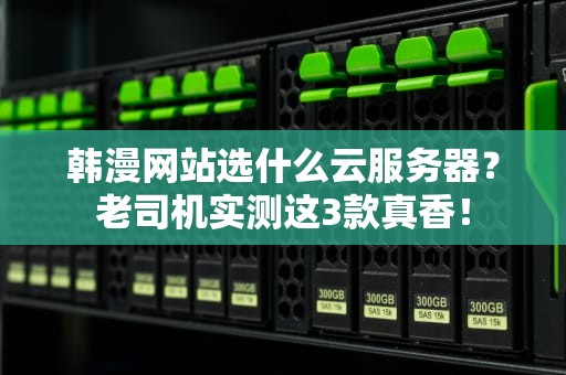 韩漫网站选什么云服务器？老司机实测这3款真香！