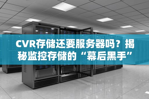 CVR存储还要服务器吗？揭秘监控存储的“幕后黑手”与“甩锅侠”