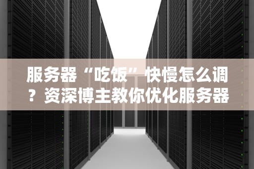 服务器“吃饭”快慢怎么调？资深博主教你优化服务器性能的“饮食秘籍”
