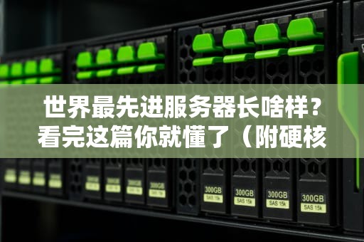 世界最先进服务器长啥样？看完这篇你就懂了（附硬核测评）