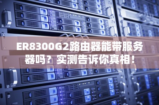ER8300G2路由器能带服务器吗？实测告诉你真相！