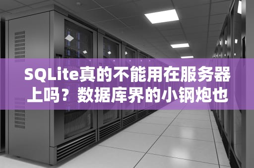 SQLite真的不能用在服务器上吗？数据库界的小钢炮也有大能量！