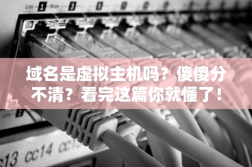 域名是虚拟主机吗？傻傻分不清？看完这篇你就懂了！