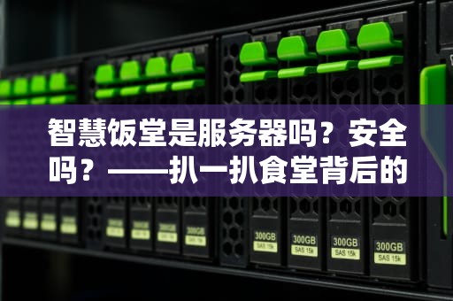 智慧饭堂是服务器吗？安全吗？——扒一扒食堂背后的“数字大脑”