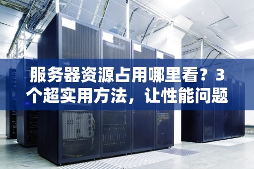 服务器资源占用哪里看？3个超实用方法，让性能问题无所遁形！