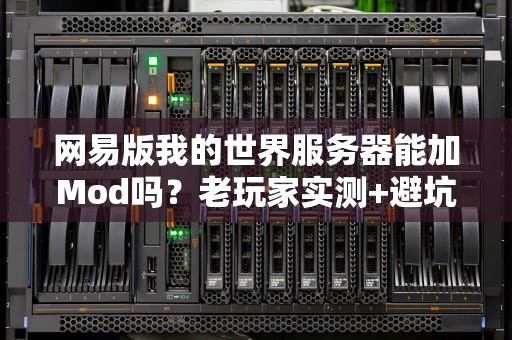 网易版我的世界服务器能加Mod吗？老玩家实测+避坑指南！