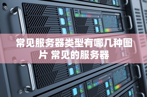 常见服务器类型有哪几种图片 常见的服务器