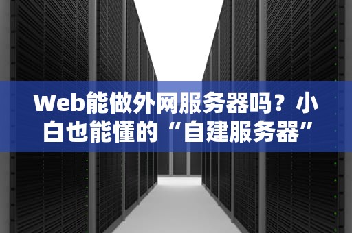 Web能做外网服务器吗？小白也能懂的“自建服务器”硬核指南！
