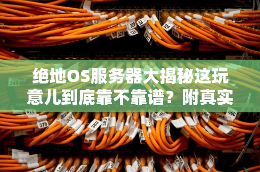 绝地OS服务器大揭秘这玩意儿到底靠不靠谱？附真实测评+避坑指南！