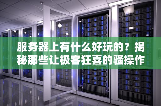 服务器上有什么好玩的？揭秘那些让极客狂喜的骚操作！