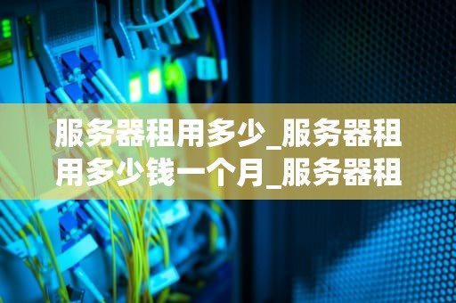 服务器租用多少_服务器租用多少钱一个月_服务器租用的重要性及其影响因素