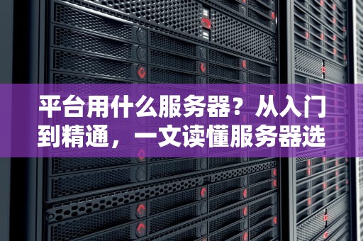 平台用什么服务器？从入门到精通，一文读懂服务器选型秘籍！
