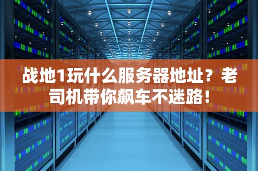 战地1玩什么服务器地址？老司机带你飙车不迷路！