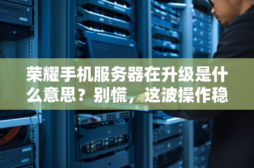 荣耀手机服务器在升级是什么意思？别慌，这波操作稳如老狗！