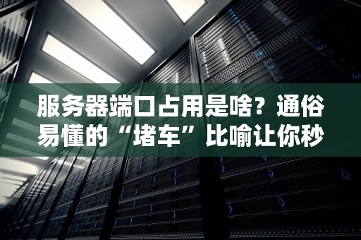 服务器端口占用是啥？通俗易懂的“堵车”比喻让你秒懂！