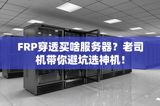FRP穿透买啥服务器？老司机带你避坑选神机！