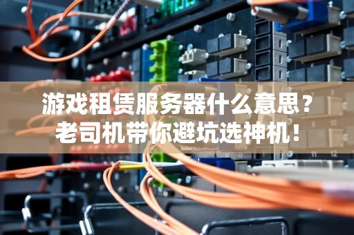 游戏租赁服务器什么意思？老司机带你避坑选神机！