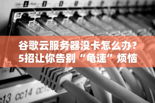 谷歌云服务器没卡怎么办？5招让你告别“龟速”烦恼！