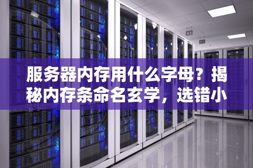 服务器内存用什么字母？揭秘内存条命名玄学，选错小心“爆肝”哦！