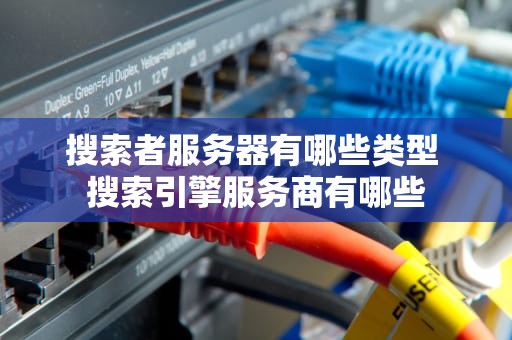搜索者服务器有哪些类型 搜索引擎服务商有哪些