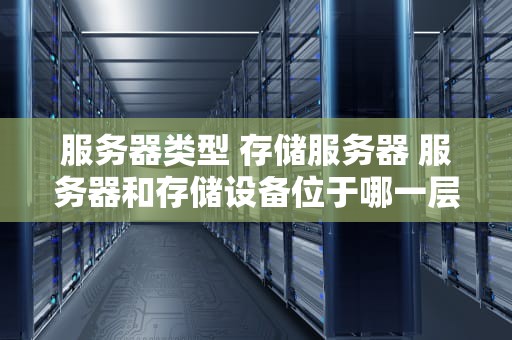 服务器类型 存储服务器 服务器和存储设备位于哪一层