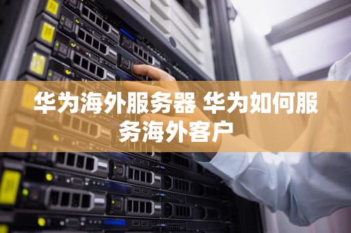 华为海外服务器 华为如何服务海外客户