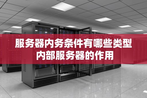 服务器内务条件有哪些类型 内部服务器的作用